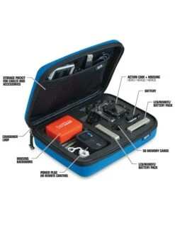 SP POV CASE SMALL FOR GOPRO 3.0 - BLUE -Surfcorner Store 2789
