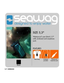 SEAWAG CASE WATERPROOF FOR SMARTPHONES 3,5 MM JACK -Surfcorner Store 3903