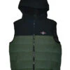 BEAR SURFBOARDS FAKE DOWN VEST -Surfcorner Store bear surfboards fake down piumino smanicato 4