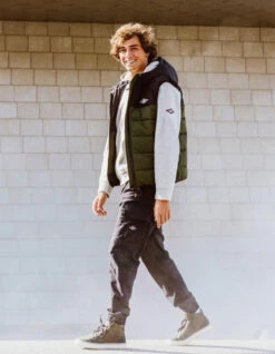 BEAR SURFBOARDS FAKE DOWN VEST -Surfcorner Store bear surfboards fake down piumino smanicato 5