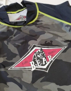 BEAR SURFBOARDS RASHGUARD LYCRA ALLOVER PRINT LYCRA SURF -Surfcorner Store bear surfboards rashguard allover print 2