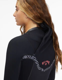 BILLABONG 5/4 FURNACE CHEST ZIP WETSUIT FOR WOMEN -Surfcorner Store billabong furnace 4 3 chest zip muta donna 5 1