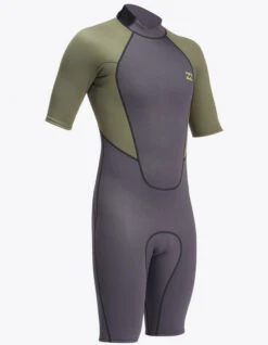 BILLABONG INTRUDER 2/2 MM BACK ZIP ANTIQUE BLACK -Surfcorner Store billabong intruder 2 2 mm back zip antique black 2