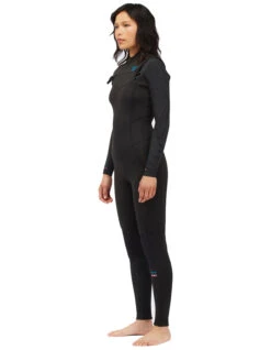 BILLABONG 4/3 SYNERGY CHEST ZIP WETSUIT FOR WOMEN -Surfcorner Store billabong synergy 4 3 frontzip muta donna 10