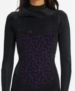 BILLABONG 4/3 SYNERGY CHEST ZIP WETSUIT FOR WOMEN -Surfcorner Store billabong synergy 4 3 frontzip muta donna 11
