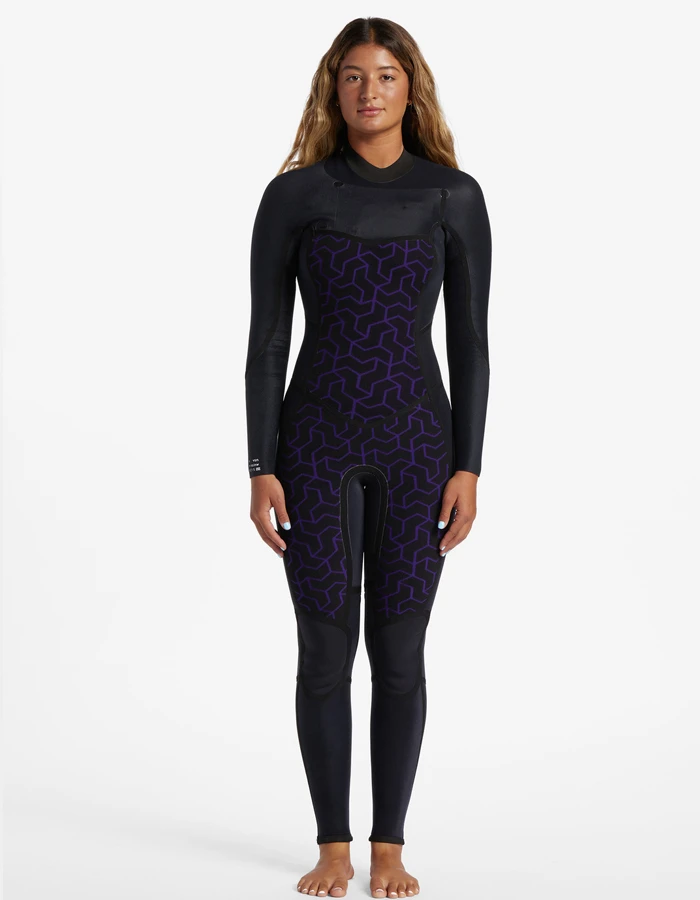 BILLABONG 5/4 SYNERGY CHEST ZIP WETSUIT FOR WOMEN 5 BILLABONG 5/4 SYNERGY CHEST ZIP WETSUIT FOR WOMEN - Image 3