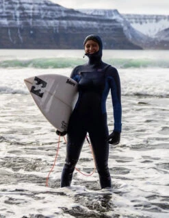 BILLABONG SYNERGY CHEST ZIP 5/4 WETSUIT RIVER -Surfcorner Store billabong synergy 5 4 frontzip muta donna 3