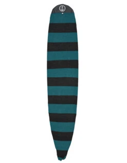 CAPTAIN FIN BOARDSOCK COVER STRETCH LONGBOARD BLACK GREEN