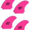CATCH SURF SAFETY EDGE QUAD FIN SET PINK 2 CATCH SURF SAFETY EDGE QUAD FIN SET PINK -Surfcorner Store catch surf safety edge quad fin kit pink 1
