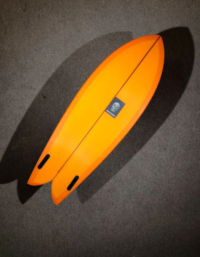 CHRIS CHRISTENSON FISH 5'6'' TWIN FIN ORANGE 4 CHRIS CHRISTENSON FISH 5'6'' TWIN FIN ORANGE - Image 2