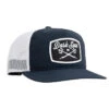 DARK SEAS DOCKER HAT NAVY WHITE -Surfcorner Store dark seas docker snapback cappellino navy white 1
