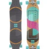 DUSTERS WANDERLUST TEAL PURPLE 47" LONGBOARD DANCE -Surfcorner Store dusters wanderlust teal purple 47 longboard dance