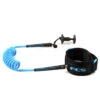 FCS BODYBOARD ESSENTIAL LEASH WRIST LEASH BLACK BLUE -Surfcorner Store fcs bodyboard leash per polso black blue