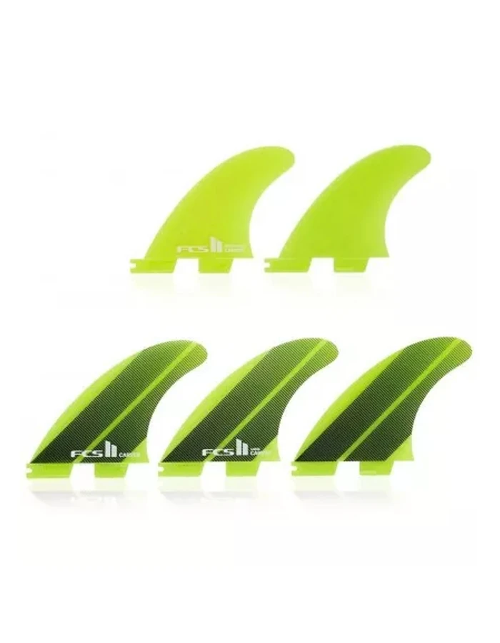 FCS II CARVER NEO GLASS TRI QUAD FIN SET 4 FCS II CARVER NEO GLASS TRI QUAD FIN SET - Image 2