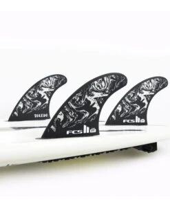 FCS II FILIPE TOLEDO TRI FIN SET BLACK WHITE 7 FCS II FILIPE TOLEDO TRI FIN SET BLACK WHITE -Surfcorner Store fcs ii filipe toledo tri fin set black white 2