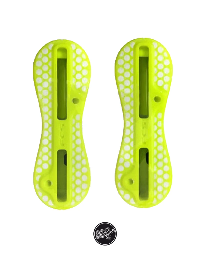 FCS II PRODUCTION KIT PLUG SET SIDE FINS 9° YELLOW