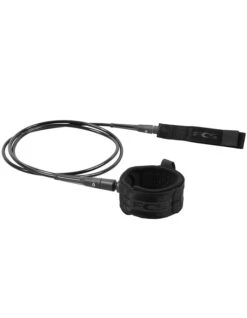 LEASH FCS 5' COMPETITION ESSENTIAL DOUBLE SWIVEL 5,5MM -Surfcorner Store fcs leash 5 competition essential double swivel 5 5mm 5