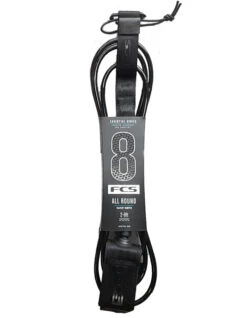 FCS ALL ROUND ESSENTIAL LEASH 8'