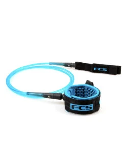 FCS LEASH ALL ROUND ESSENTIAL LONGBOARD 9' CALF -Surfcorner Store fcs leash all round essential longboard 9 da ginocchio 1