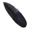 FCS SURFBOARD COVER SINGLE 6'0" 3DXFIT DAY ALL PURPOSE BLACK -Surfcorner Store fcs sacca singola 6 0 3dxfit day all purpose black