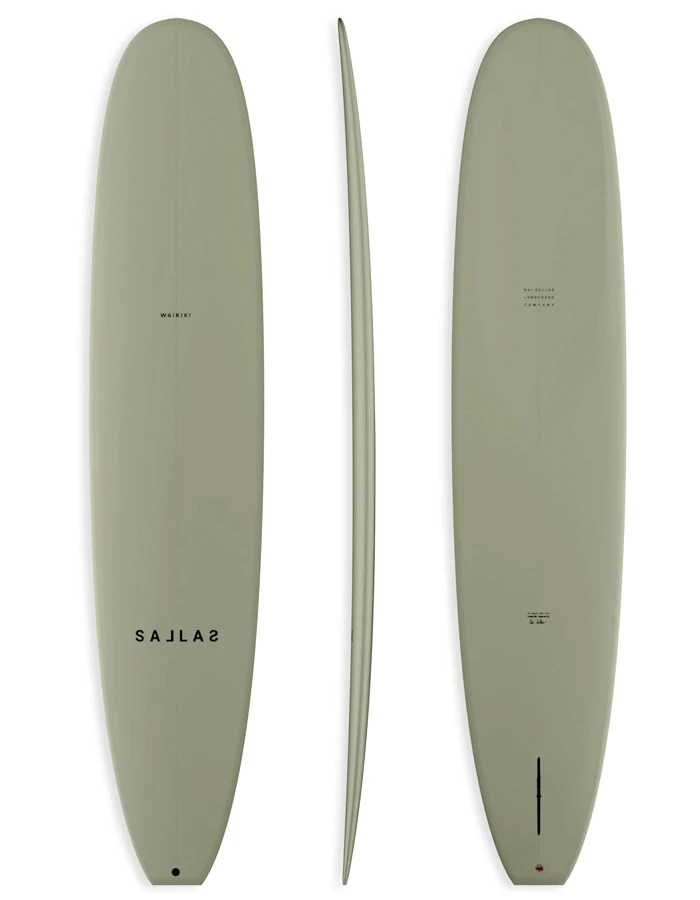 FIREWIRE WAIKIKI 9'6" LONGBOARD THUNDERBOLT SILVER GREEN 3 FIREWIRE WAIKIKI 9'6" LONGBOARD THUNDERBOLT SILVER GREEN