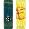 FOUNDATION 8.5" SWANK F YELLOW SKATEBOARD DECK 1 FOUNDATION 8.5" SWANK F YELLOW SKATEBOARD DECK -Surfcorner Store foundation 8 5 swank f yellow skateboard deck