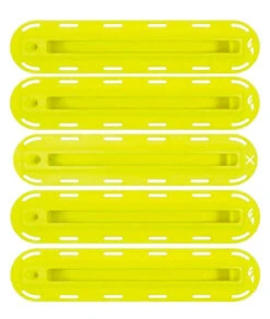 FUTURES FIVE SET FIN BOX NEON YELLOW