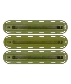 FUTURES THRUSTER SET FIN BOX ARMY GREEN