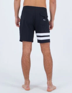 HURLEY BLOCK PARTY BOARDSHORTS 18" BLACK WHITE -Surfcorner Store hurley block party boardshorts 18 black white 4