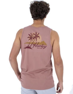 HURLEYEVERYDAY DIAMOND HEAD TANK PHANTOM ROSE -Surfcorner Store hurley canotta everyday diamond head phantom rose 2