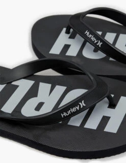 HURLEY OAO FASTLANE FLIP FLOP BLACK -Surfcorner Store hurley infradito oao fastlane black