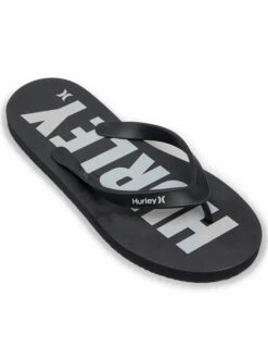 HURLEY OAO FASTLANE FLIP FLOP BLACK -Surfcorner Store hurley infradito oao fastlane black 1