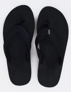 HURLEY ONE AND ONLY SANDALS BLACK -Surfcorner Store hurley infradito one and only black