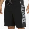 HURLEY PHANTOM FASTLANE BOARDSHORT 18" BLACK -Surfcorner Store hurley phantom fastlane boardshort 18 black 1