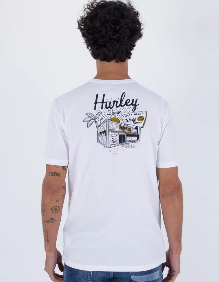HURLEY EVERYDAY HURLEY'S TEE WHITE 4 HURLEY EVERYDAY HURLEY'S TEE WHITE - Image 2