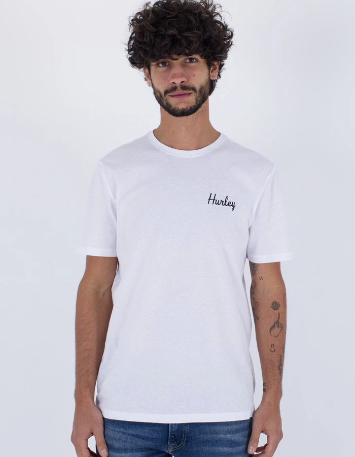 HURLEY EVERYDAY HURLEY'S TEE WHITE 3 HURLEY EVERYDAY HURLEY'S TEE WHITE