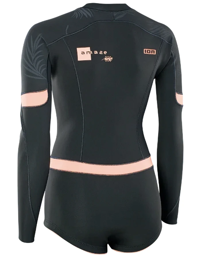 ION AMAZE HOT SHORTY 1.5 FRONT ZIP BLACK - Image 2