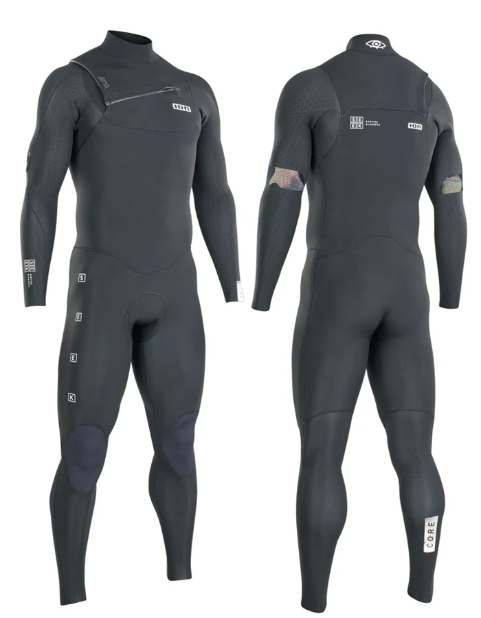 ION SEEK CORE SEMIDRY 4/3 WETSUIT FRONTZIP