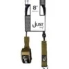 JUST LEASH REGULAR 8' GREEN REGULAR -Surfcorner Store just leash 8 regular green regular