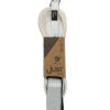 JUST LEASH REGULAR 9' KNEE WHITE -Surfcorner Store just leash regular 9 white da ginocchio
