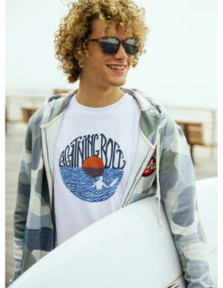 LIGHTNING BOLT LINE UP TEE -Surfcorner Store lightning bolt line up t shirt 3