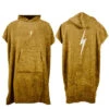 LIGHTNING BOLT PONCHO GOLDEN BROWN -Surfcorner Store lightning bolt poncho in spugna adulto golden brown