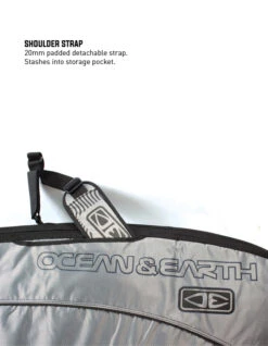 OCEAN & EARTH 6'0"-7'2'' TRIPLE COMPACT SHORTBOARD COVER -Surfcorner Store ocean earth 6 0 barry basic sacca tripla shortboard 2