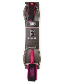 OCEAN & HEART REGULAR 6'0" DOUBLE SWIVEL -Surfcorner Store ocean earth leash 6 0 regular double swivel 9