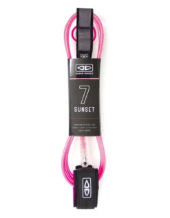 OCEAN & HEART SUNSET 7'0" LEASH SUNSET MOULDED -Surfcorner Store ocean earth leash 7 0 sunset moulded 3