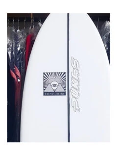 PUKAS SURFBOARDS 5'8' WOMBI FISH' PE BY EYE SYMMETRY -Surfcorner Store pukas surfboards wombi fish by eye symmetry 5 08 3