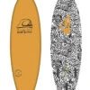 QUIKSILVER 6’6" SOFTBOARD BAT FISH PUMPKIN -Surfcorner Store quiksilver 6 6 softboard bat fish pumpkin 22 2