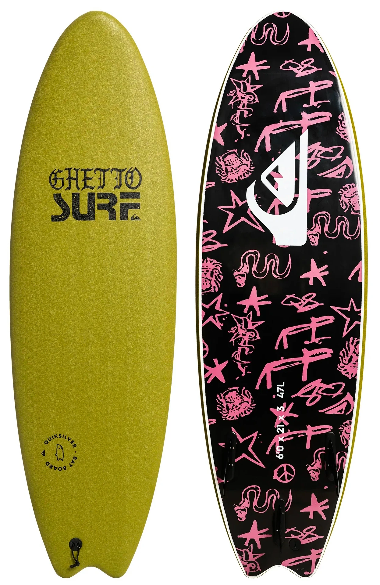 QUIKSILVER 6’6" SOFTBOARD SOFT BAT KALAMATA 3 QUIKSILVER 6’6" SOFTBOARD SOFT BAT KALAMATA