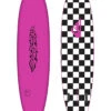 QUIKSILVER SOFTBOARD SOFT BREAK 8’0" PINK -Surfcorner Store quiksilver 8 0 softboard soft break pink 22 1
