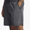 QUIKSILVER TAXER 17" ELASTICATED SHORTS BLACK -Surfcorner Store quiksilver bermuda taxer 17 black 4
